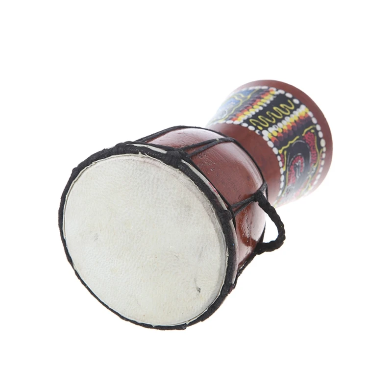 4 بوصة المهنية أفريقي Djembe طبل بونغو الكلاسيكية اللوحة خشب أفريقي Djembe جيدة الصوت الموسيقية أداة