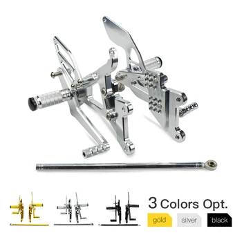 

Motorcycle CNC Foot Pegs Rearset Rear Sets Footpeg For Yamaha YZF R6 2003-2005 R6S 2006-2009