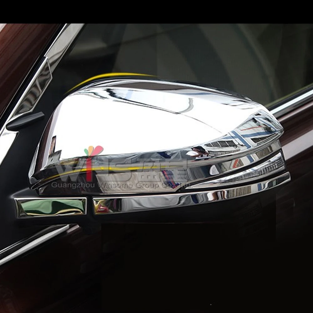 For Toyota Hilux Revo 2015 2016 Chrome Door Mirror Cover Trim Car