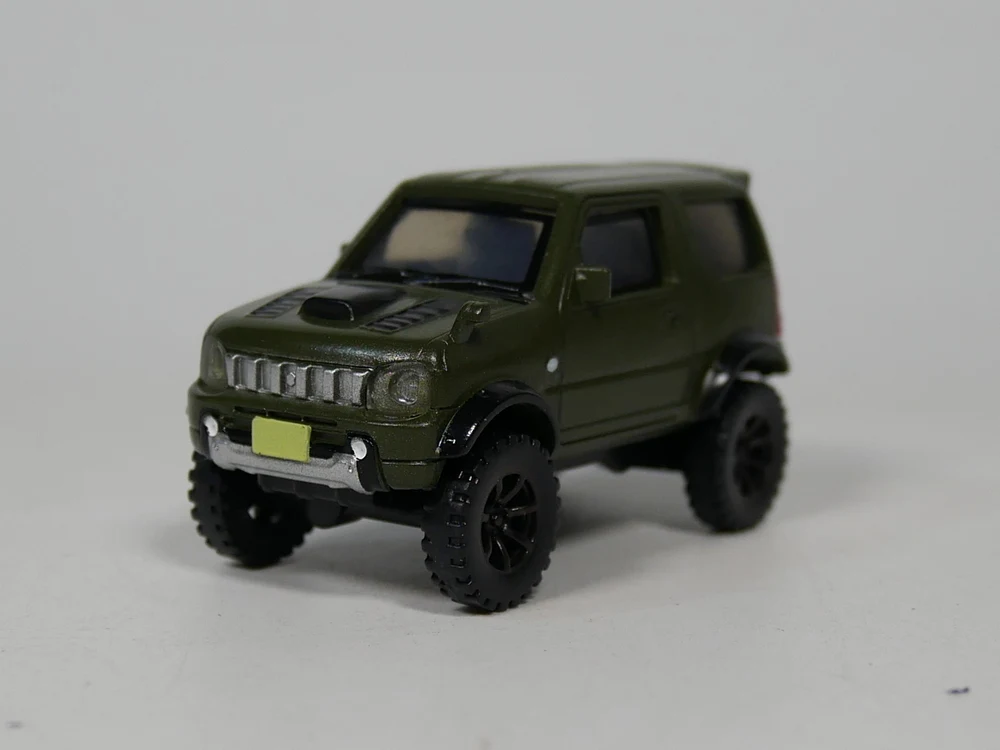 AOSHIMA 1: 64 SUZUKI Jimny JB23 модель автомобиля(пластиковый материал