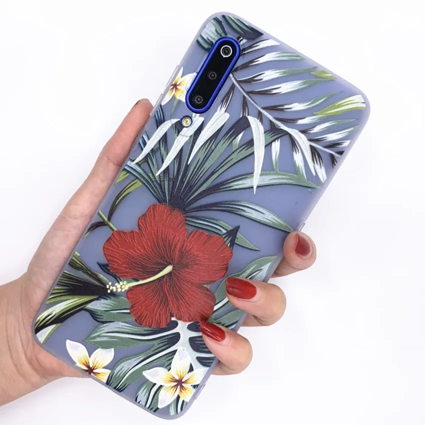 Чехол для Xiaomi mi 9 15 цветов 3D узор новый дизайн мягкий силиконовый чехол из ТПУ Для