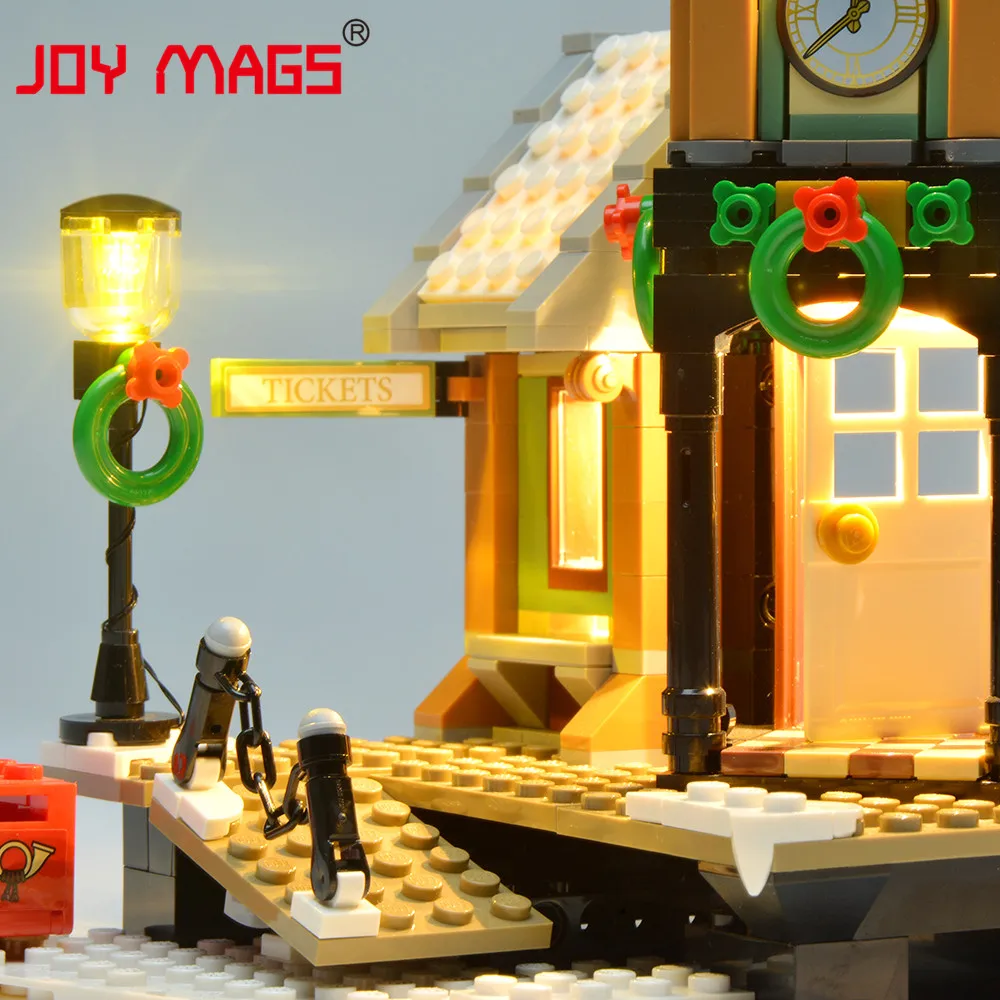 Комплект со светодиодсветильник кой JOY MAGS для 10259 эксперт создатель зимняя