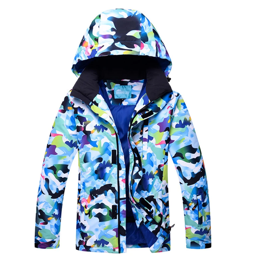 2017 Hot Sale Men's Hooded Skiing Jackets Male Cool Snowboard Jacket