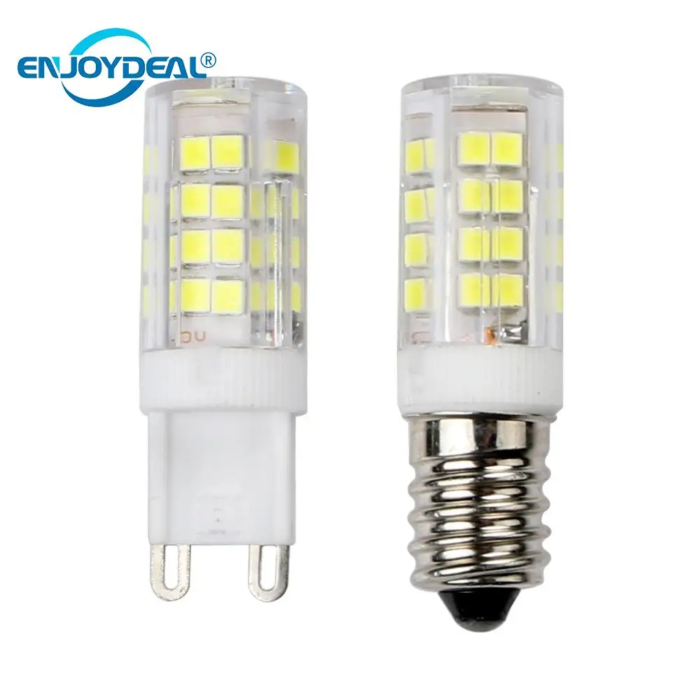 E14 G9 SMD 2835 кукурузный светильник 51/52LED энергосберегающий кукурузный светильник AC 220 В Точечный светильник люстра светильник ing теплый белый/белый