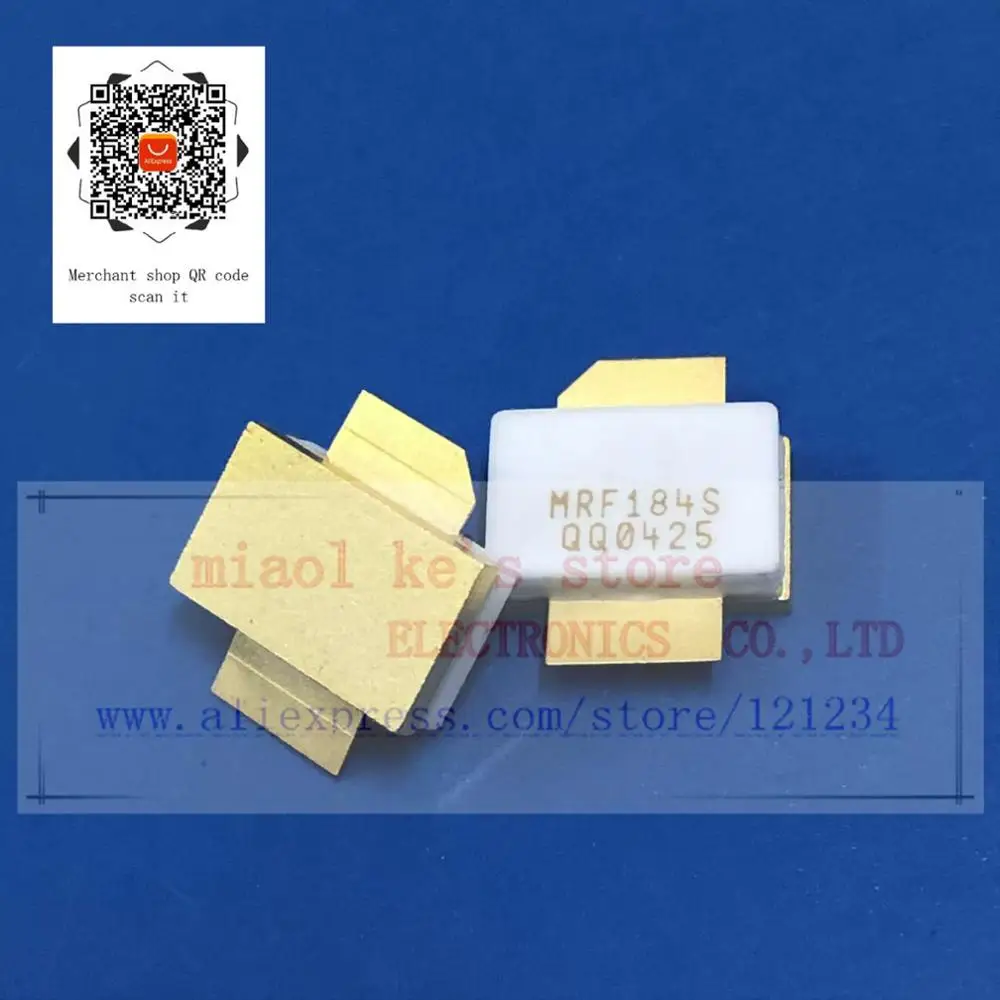 

100% оригинал; MRF184S MRF184SR1 [ 60 Вт, 11.5dB 1,0 ГГц чехол 360C-03] -боковая N-CHANNEL широкополосный RF Мощность МОП-транзистор