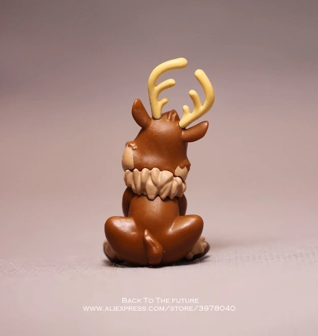 Disney Frozen 8.5cm reindeer Queen Elsa Anna action figure Model Anime Doll Decoration Collection Figurine Toys model children