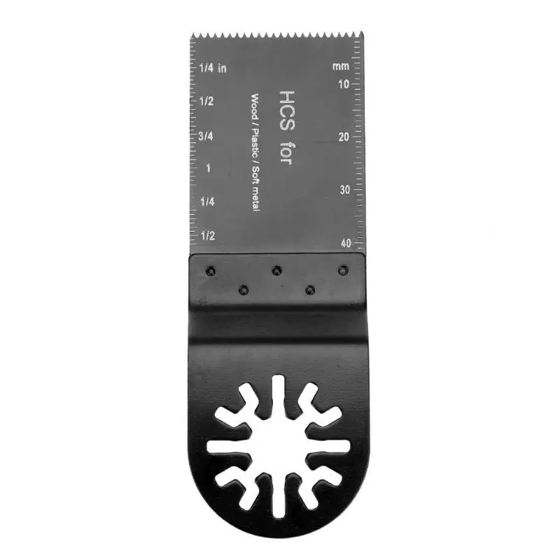 Beste 32x40mm HCS Zaagblad Oscillerende Gereedschap voor Metalen Hout Hout Snijden Verwerking Multitool Trimmer Dremel Zaagblad power Tools