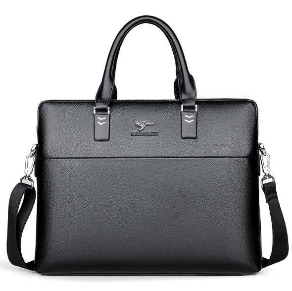  TIANHONGDAISHU Men Casual Briefcase Business Shoulder Leather Messenger Bags Computer Laptop Handba