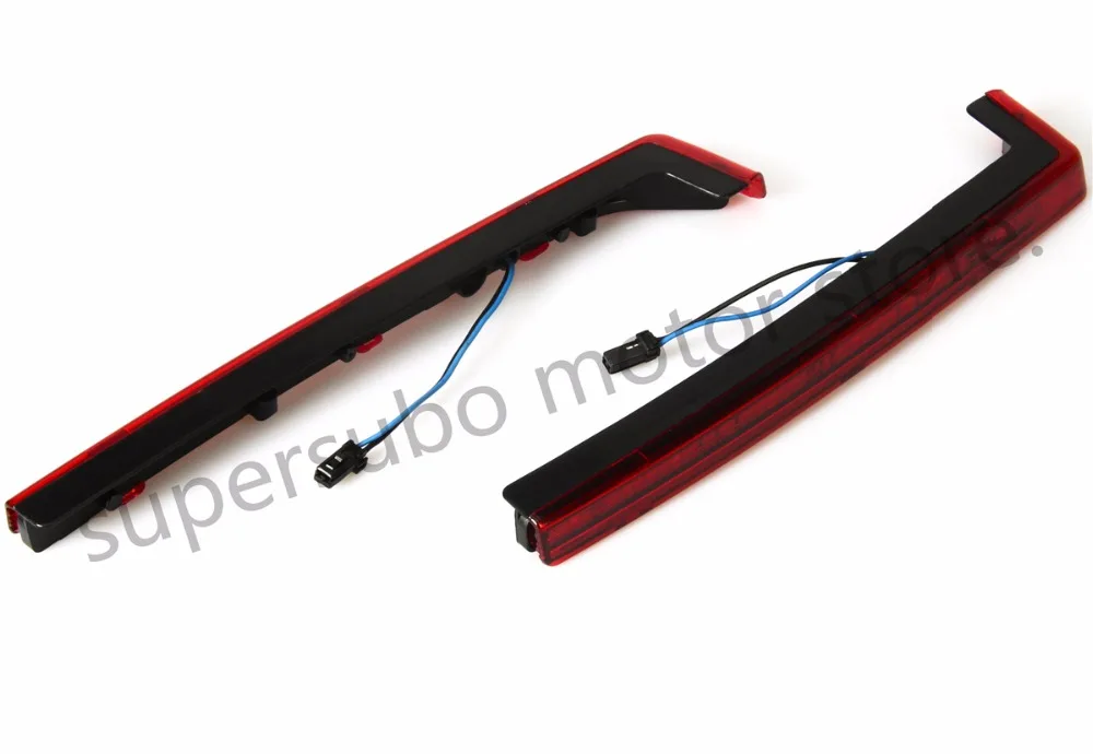 RED Tour Pack Side Marker Lights LED LIGHTS For Harley Touring Road King flhr Street Glide Electra  - 32831565071