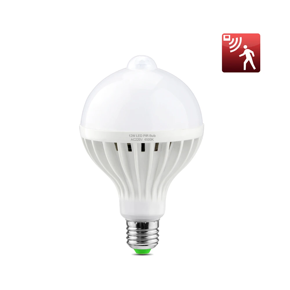 

Warm White E27 220V Auto Smart Sensor Led Lamp Motion + Light Sensitive Led Bulb 5W 7W 9W 12W Infrared Induction Night Light