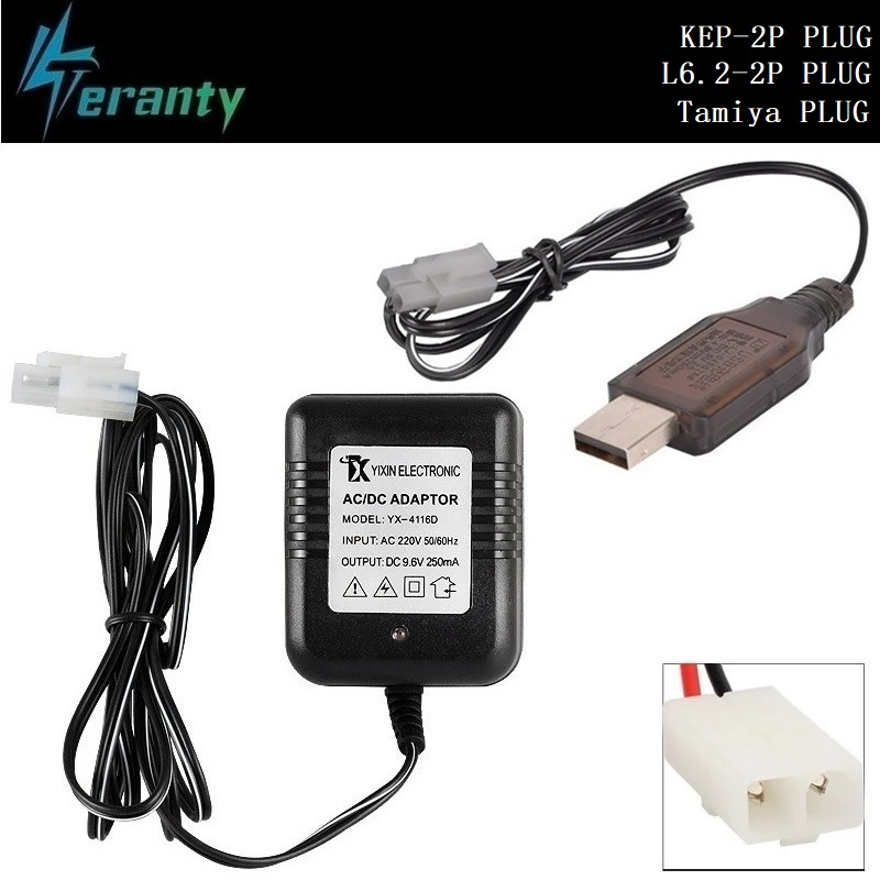 

Tamiya Plug / KEP-2P Plug 7.2v / 9.6v Charger For Nicd Nimh Battery Input 110v-240v Output 250mah 9.6v Charger For Rc Toy