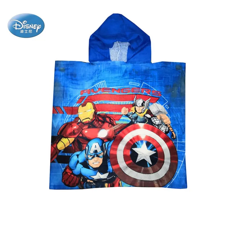 Disney Летнее платье с героями мультфильмов капюшоном для малышей Полотенца 95 Mc Queen