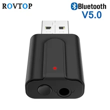 2 в 1 USB беспроводной Bluetooth 5,0 адаптер приемник передатчик аудио стерео музыкальный адаптер для ТВ наушников динамик автомобиля Z2