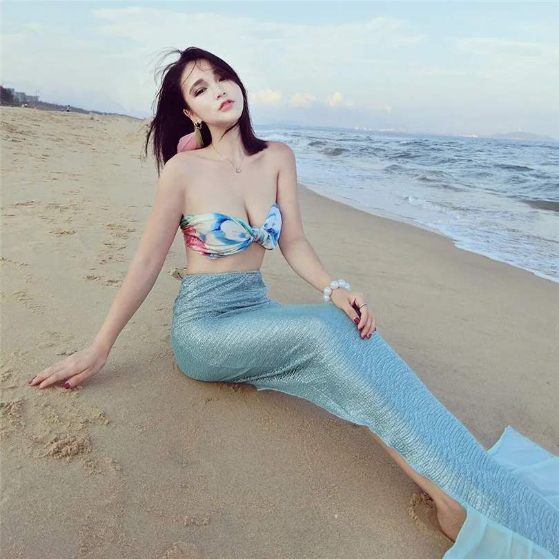 2017 New Super Y Hot Beach Mermaid Tail Skirt Women 2017 New Super Y Hot Beach Mermaid Tail Skirt Women Costume Cosplay Long Photography In Skirts From S Clothing Accessories