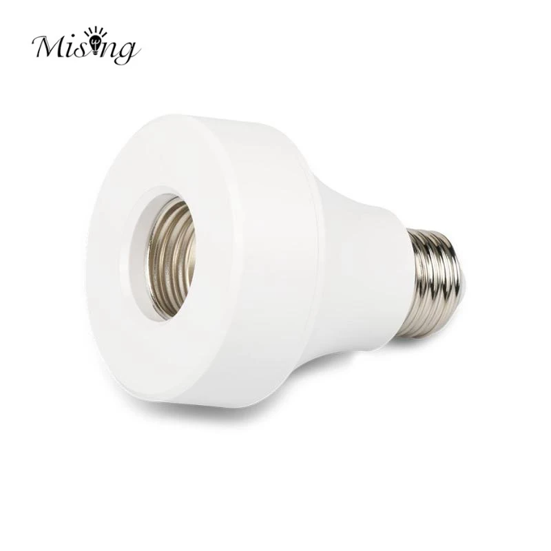 

Mising E26/E27 WiFi Smart Light Bulb Adapter Lamp Bases Holder Works With Amazon Alexa AC100-240V