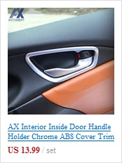 AX зеркало на дверь крышка столба полосы заднего вида хромированная отделка литья для Honda Civic автомобиль-Стайлинг Аксессуары Комплект