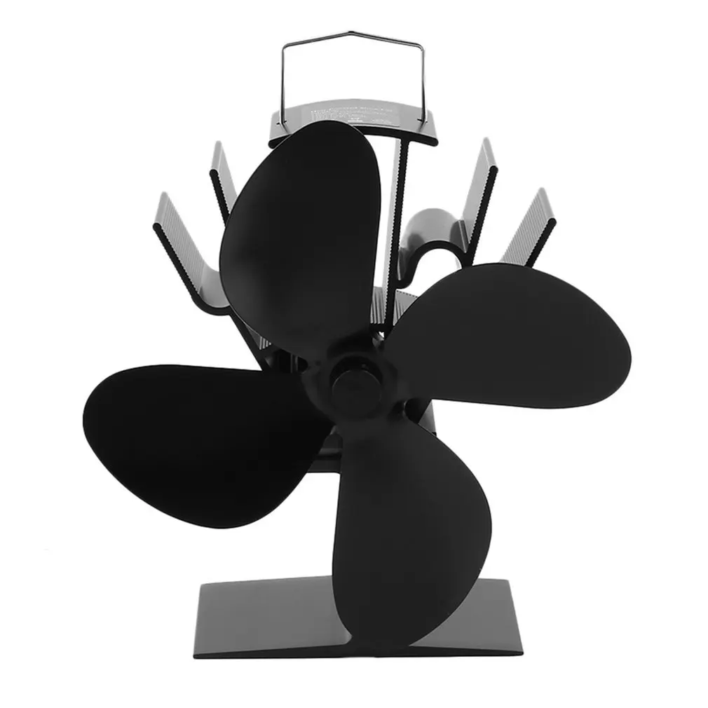 

2018 New Arrival Fireplace Stove Aluminium Blower Fan 4 Blades Fans with High Efficiency Quiet Operation Wholesale