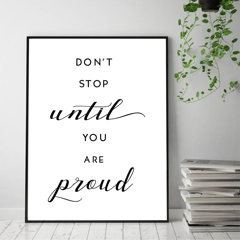 Classroom Quotes Prints Painting Wall Decor
