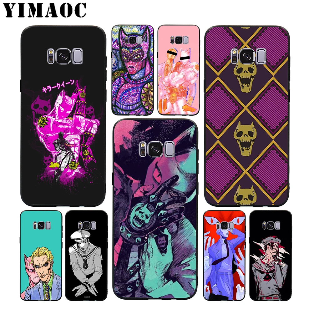 YIMAOC Killer Queen Anime Soft Case for Samsung Galaxy S10 S10e S9 S8 A6 Plus S7 S6 Edge A7 A5 A3 J6 Note 9 8 |