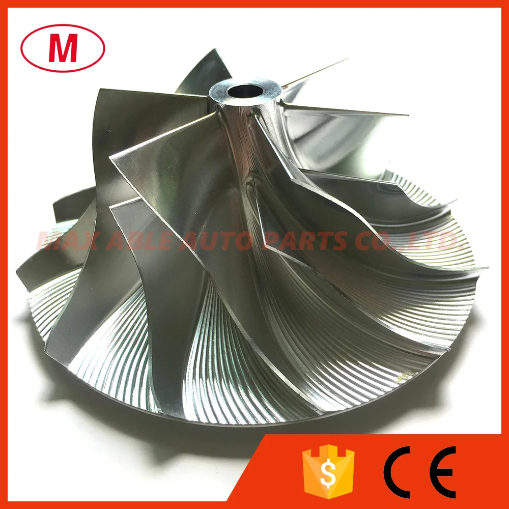 

HX40 63.00/99.01mm 6+6 blades High Performance Turbo Billet Compressor wheel/Aluminum2618/Turbocharger Milling compressor wheel