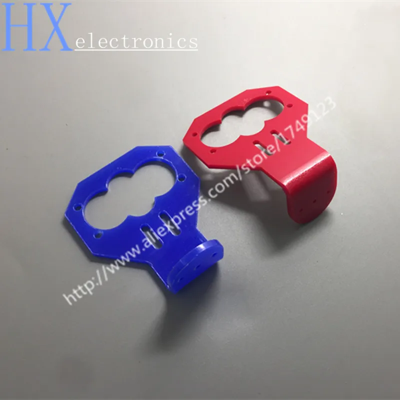 Cartoon ultrasonic sensor fixing bracket HC-SR04 ultrasonic smart car holder supporting 1.2yuan_