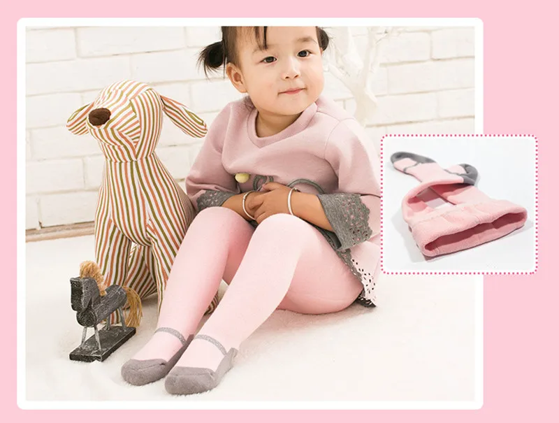 Baby girls dacing pantyhose winter tights 7