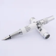 Синий и белый фарфор с лошадью к успеху китайская картина с фонтаном ручка