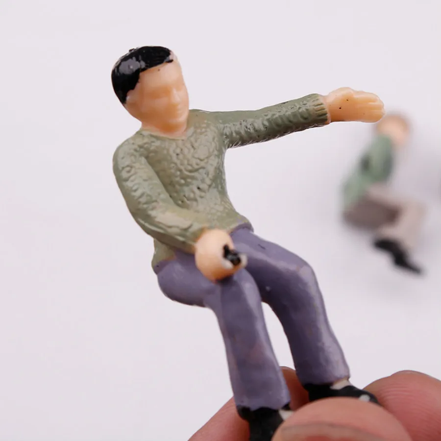 architecture scale sitting figure in building model  (6)