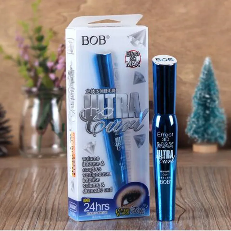 Бренд Bob Make-up тушь для ресниц 3D стереоскопическая стойкая тонкая густая Подкручивающая Водостойкая тушь для ресниц