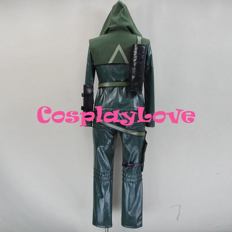 Arrow Oliver Queen Green Arrow Cosplay Costume (5)