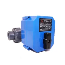 50 мм dc24v с подкладкой мини механизированный водопроводный контрольный шаровой кран