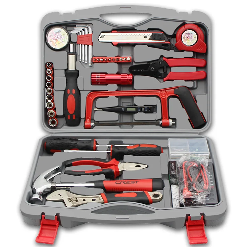

Home Repair Tool Set Hand ToolsHousehold tool set family hardware combination manual maintenance toolbox
