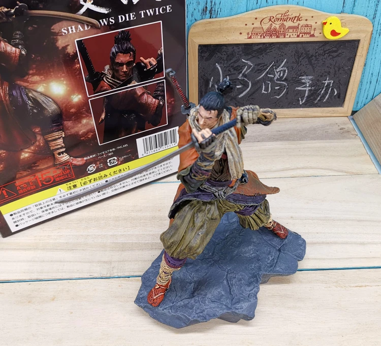 Vogue Ninja Shinobi Wolf экшн игра статуя SEKIRO: Shadows Die Twice Battle 20 см фигурка модель