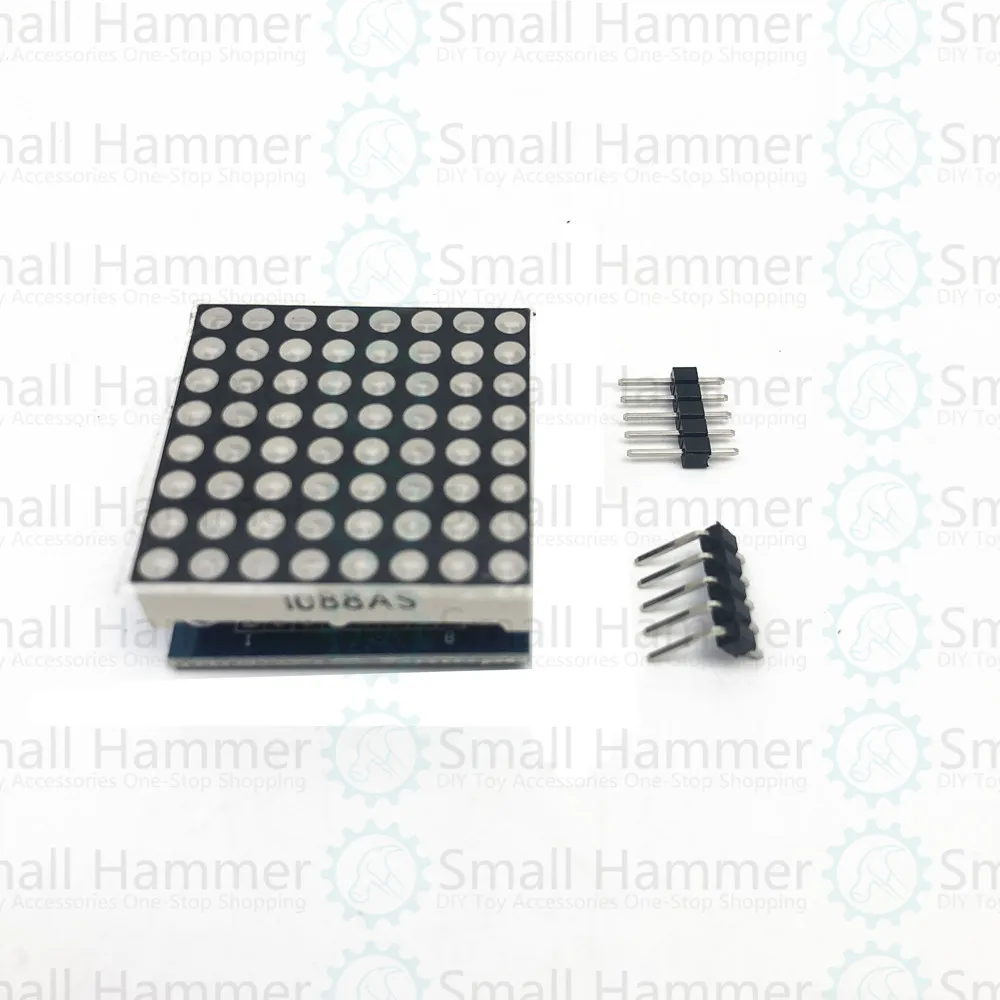 MAX7219 dot matrix module control module SCM control drive LED module display module