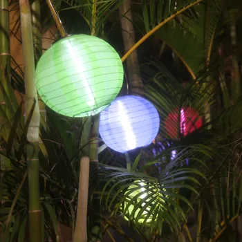 

Springwind 5pcs 5 Colors Lantern Ball Decorative Solar Lights LED Solar Lamp Outdoor Lighting Landscape Holiday Hang Lamps