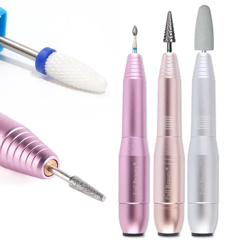 

1 Set Electric Pedicure Milling Cutter Manicure Machine Nail Drill Pen Gel Nail Polish Finger Feet Toes Cuticle Tools BEMT01-03
