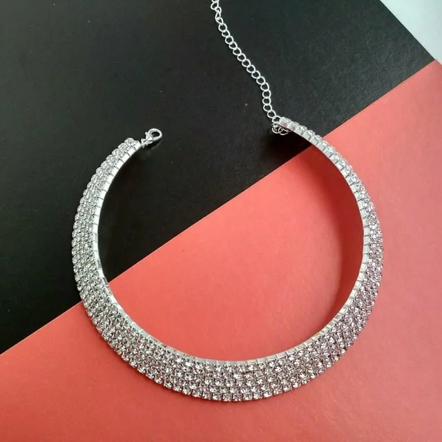 rhinestone collar necklace set (6)
