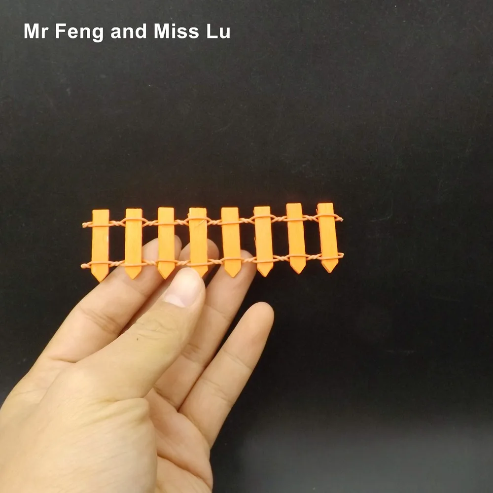 Fence Mini Sign Wooden Model Kid Toyin Action & Toy Figures from Toys & Hobbies on Aliexpress
