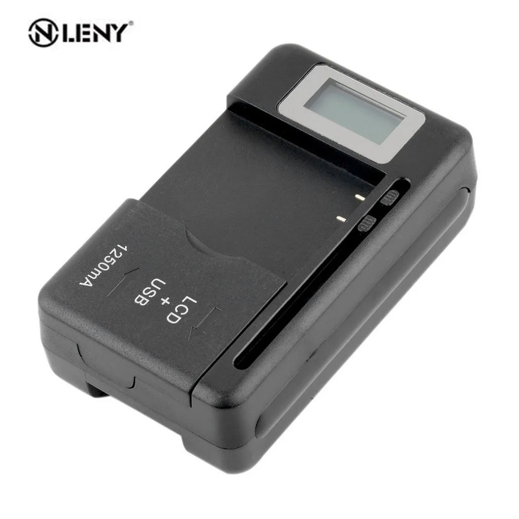 

Universal Battery Charger US PLUG LCD Indicator Screen Cell Phones USB Charger For Cell Phones Smart Charger