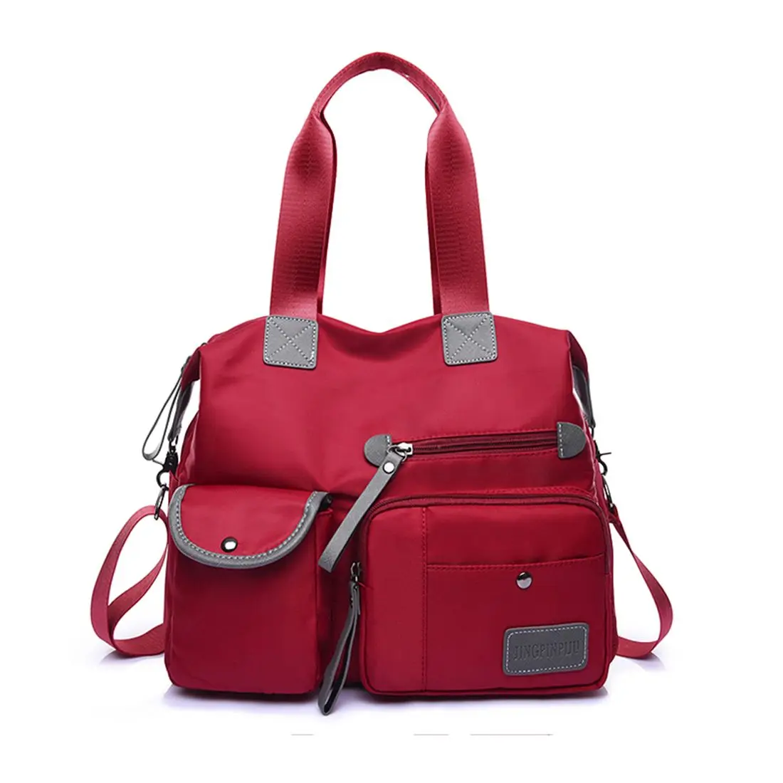 DCOS New Ladies Fashion Waterproof Oxford Tote Bag Casual Nylon Shoulder Bag Mummy Bag Large Capacity Canvas Bag DCOS New Ladies Fashion Waterproof Oxford Tote Bag Casual Nylon Shoulder Bag Mummy Bag Large Capacity Canvas Bag