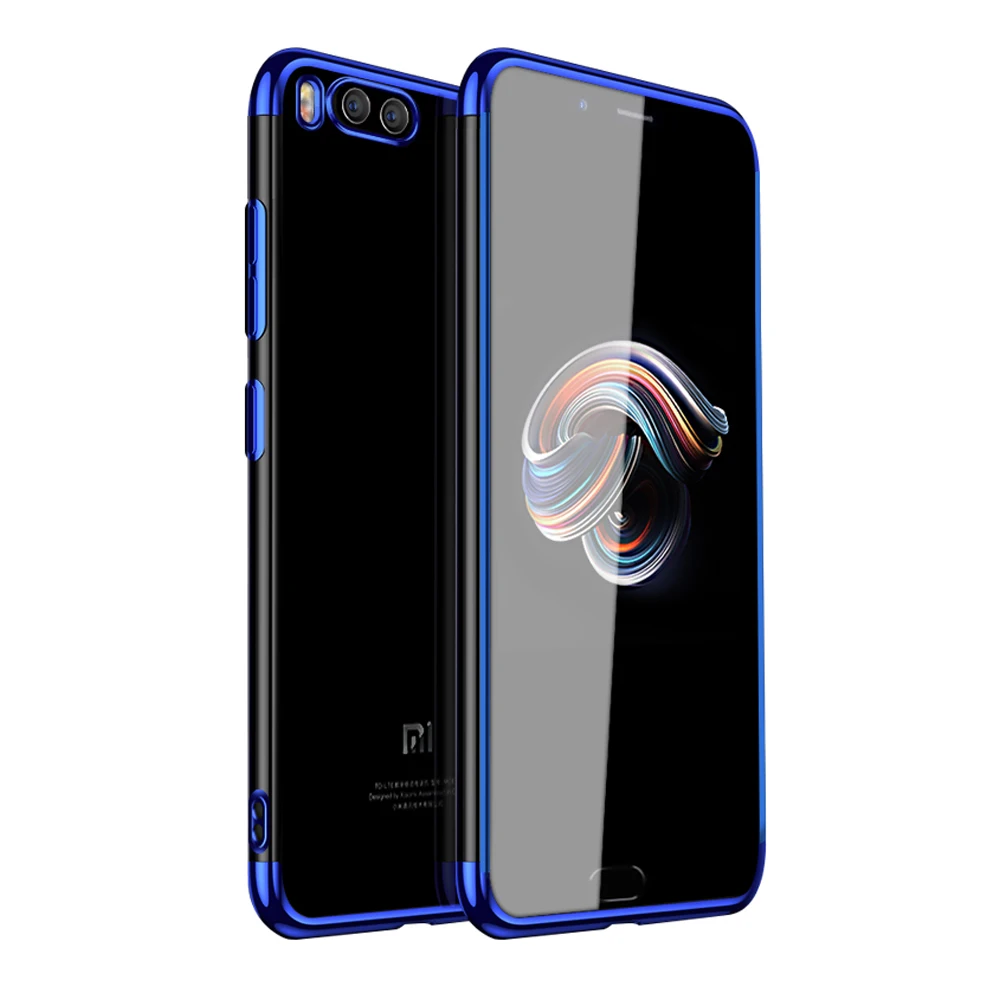

UTOPER Case For Xiaomi mi A1 Original Soft Laser Plating Transparent Coque For Xiaomi mi 6 Mix 2 Mi A1 For Redmi Note 4 4X Cases