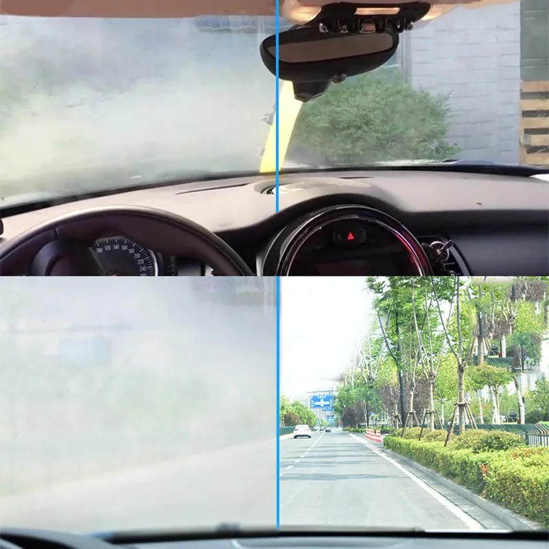 Новейший автомобильный антизапотевающий агент очиститель стекла 30 мл длительный срок лобового стекла боковые окна Анти-туман спрей для стеклянного покрытия автомобиля