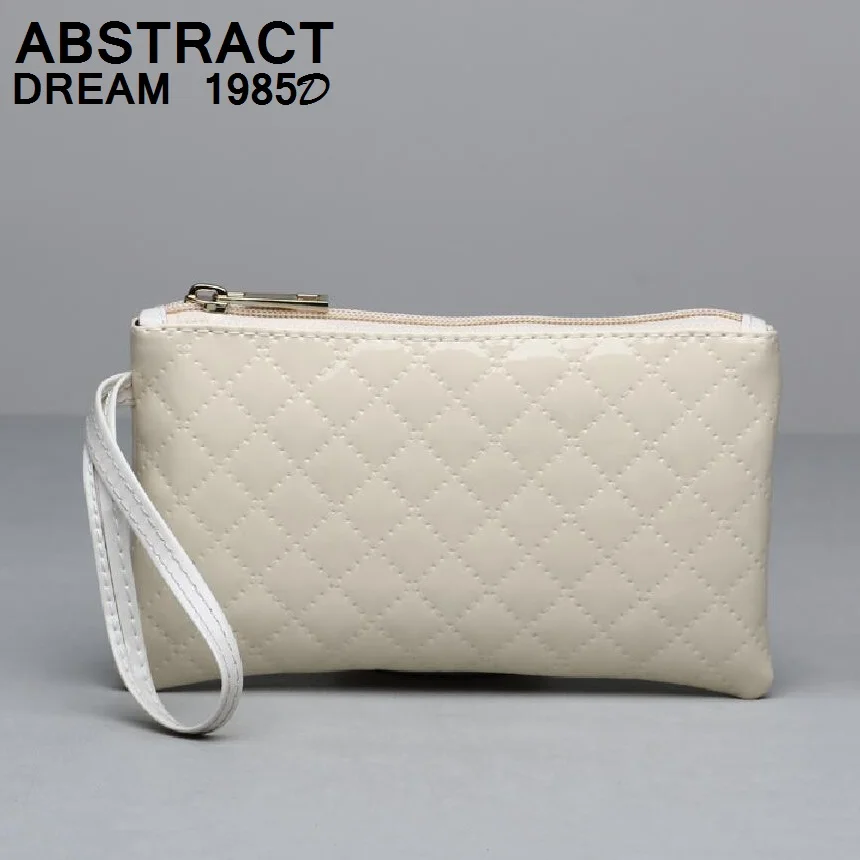 

women's bag 2019 fashion Ladies clutch PU Lingge package Plaid casual bag quality women wallet Bright High-quality mujer purse