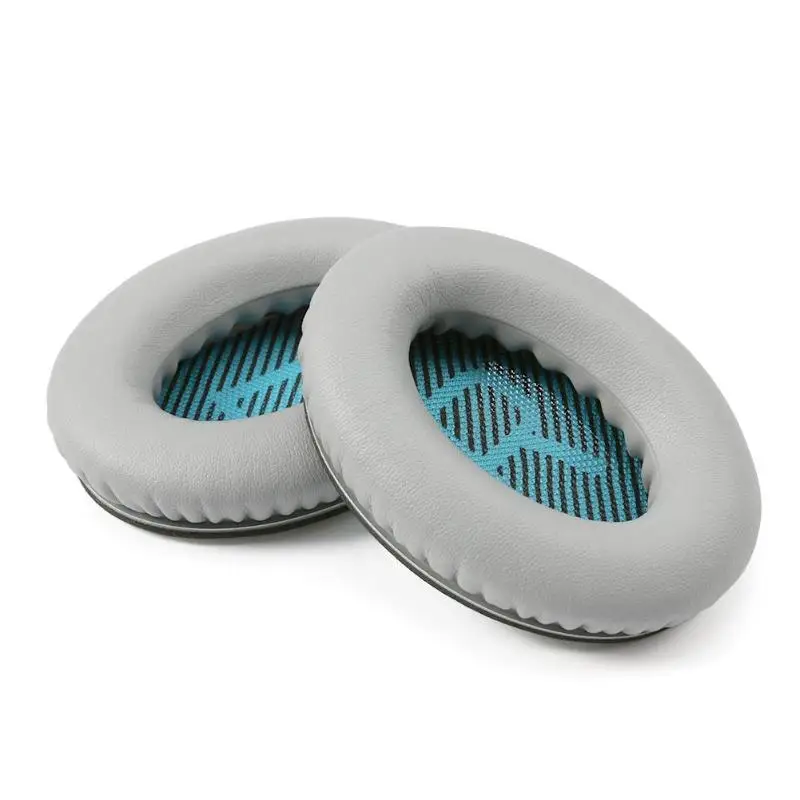1 пара сменных L/R кожаных подушечек для ушей подушка Bose Quietcomfort 2 QC2 QC15 QC25|Аксессуары
