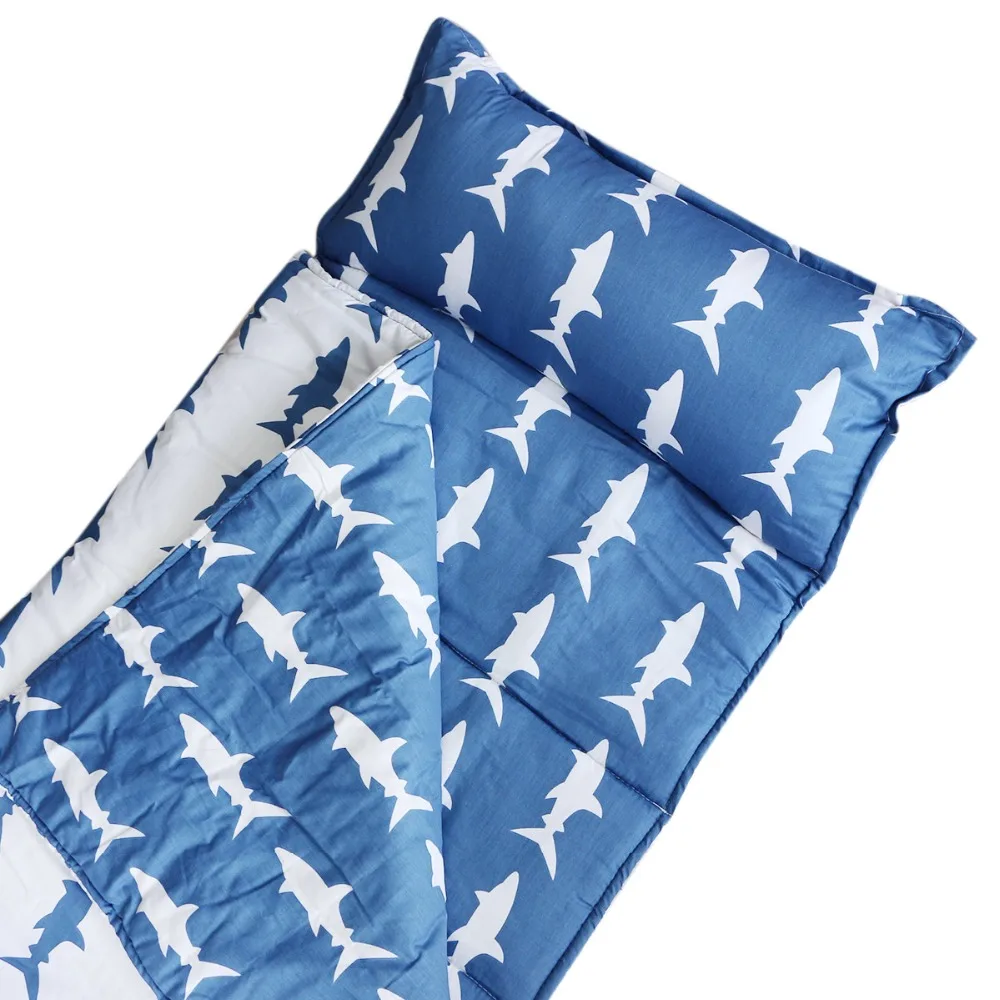 cotton Baby Cot Bedding Set Newborn Crib Quilt Pillow Baby Sleep Bag