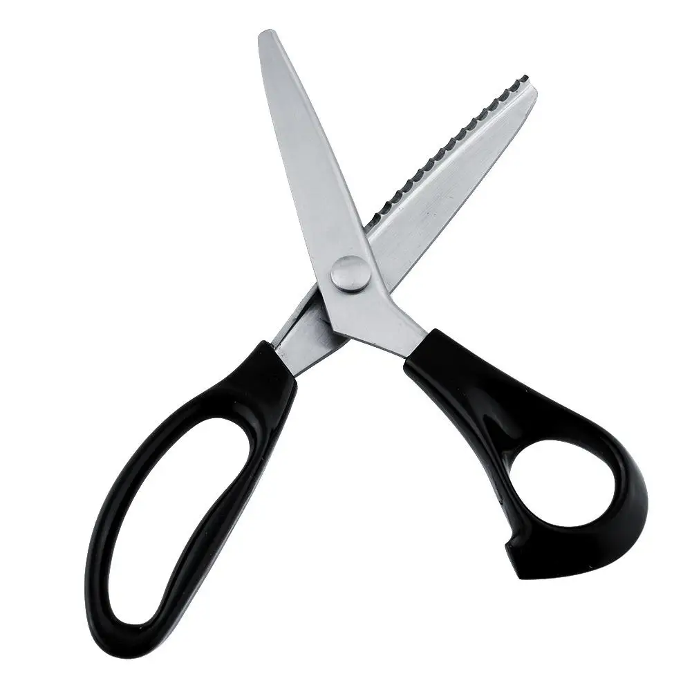23cm Sewing Cut Dressmaking Tailor Shear Pinking Scissor Leather Craft