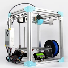 Somars Новый 2017X5 комплект 3D-принтеры DIY с горячей кровать металлическая большой 3d-printer Сенсорный экран автоматическое выравнивание большой принт Размеры 260x260x260 м