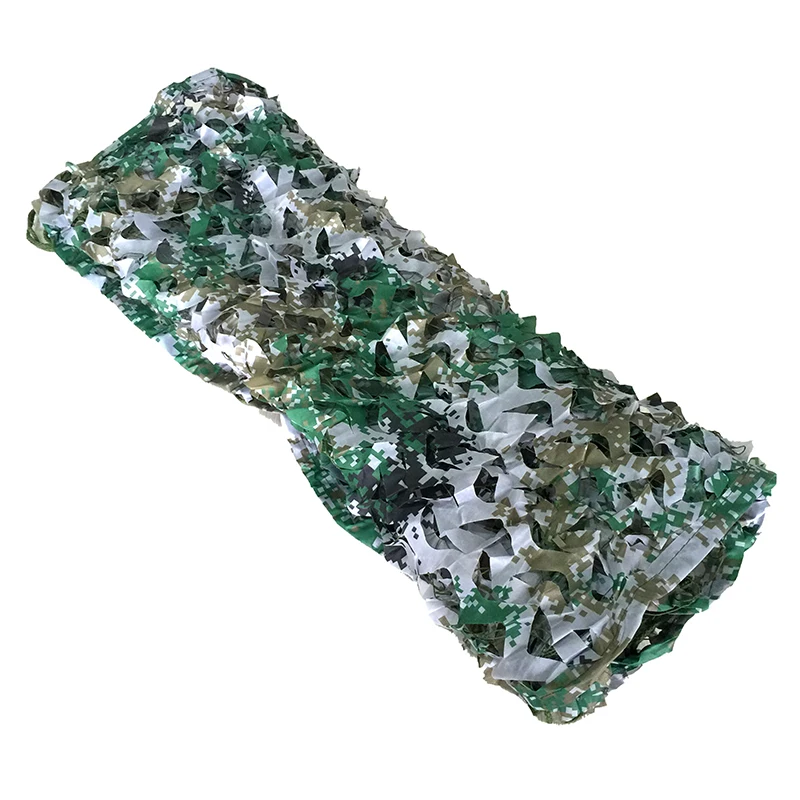 1.5X3 1.5X4 2X2 متر الصيد التخييم العسكرية التمويه صافي في الهواء الطلق الرقمية الغابة الشمس المأوى كامو المعاوضة الديكور يغطي