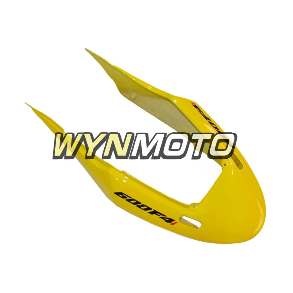 Мотоцикл обтекатель корпусов для HONDA CBR600F4i 2001 2002 2003 ABS Пластик впрыска желтый серый Чехлы для мангала совершенно капоты