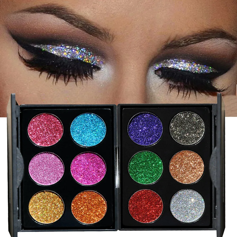 

Shimmer Glitter Eye Shadow Powder Palette Matte Eyeshadow Cosmetic Makeup 5.20djl